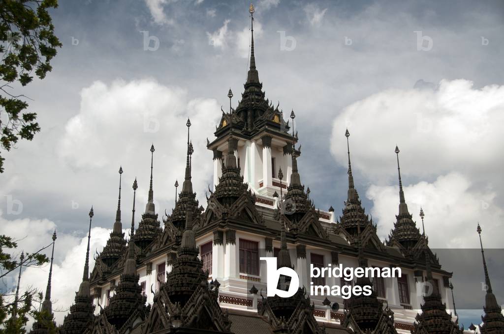 Thailand: Loha Prasad (Brazen Palace or Iron Monastery), Wat Ratchanatda, Bangkok