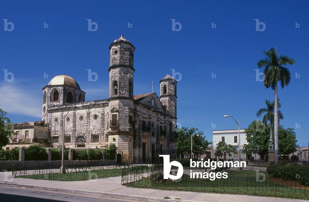 Cuba: Catedral de la Immaculada Concepion (Cathedral of the Immaculate Conception), Plaza de Colón, Cárdenas, Matanzas Province