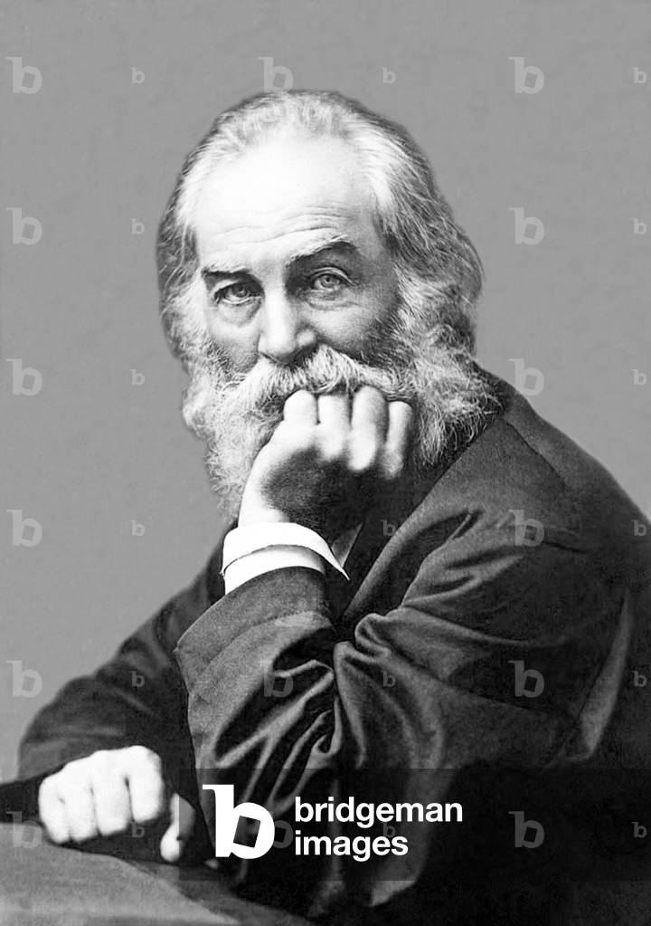 USA: Walter 'Walt' Whitman, American poet, essayist and journalist (1819-1892), c. 1870