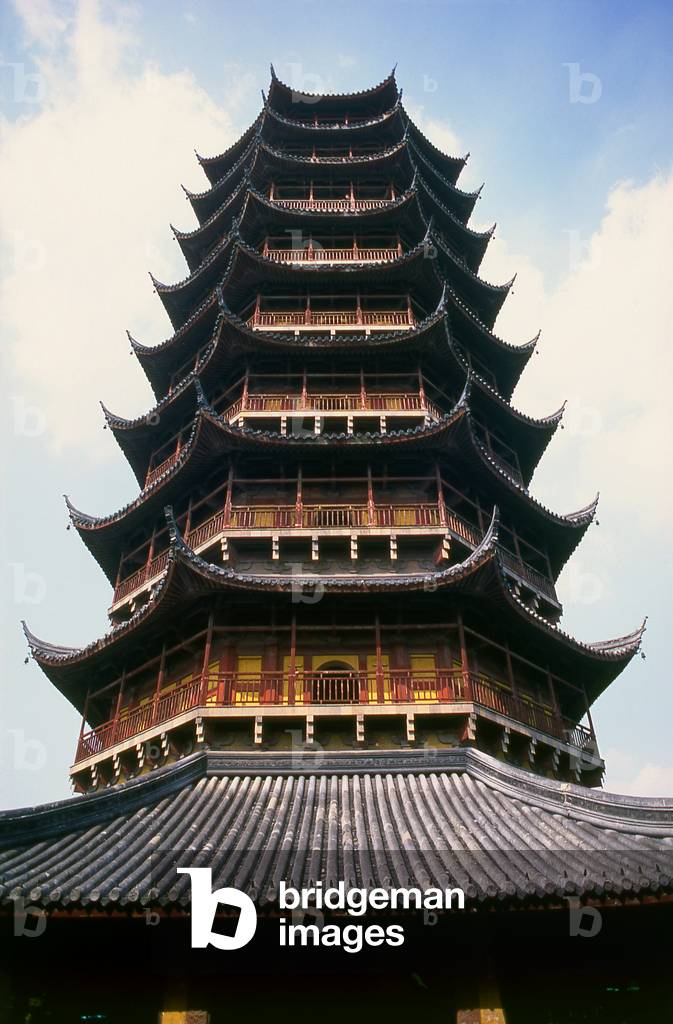 China: Beisi Ta or North Temple Pagoda, Suzhou