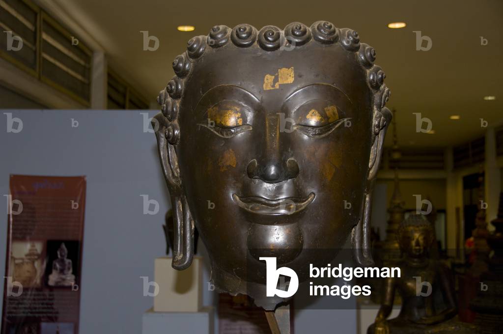 Thailand: Bronze Lanna-style Buddha image, 14th-15th century AD from Wat Don Kaew, Haripunchai National Museum, Lamphun