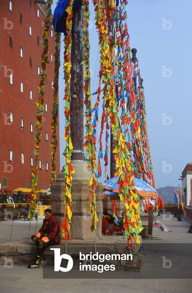 China: Wanfaguiyi Hall, Putuo Zongcheng Temple, Chengde, Hebei Province
