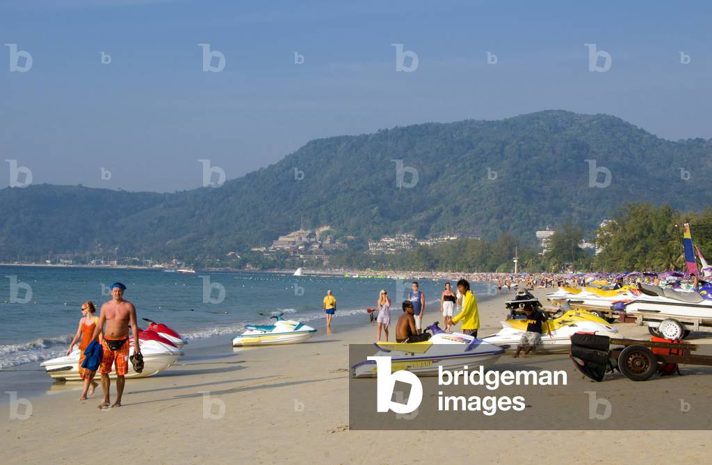 Thailand: Jetskis on Ao Patong (Patong Bay), Phuket