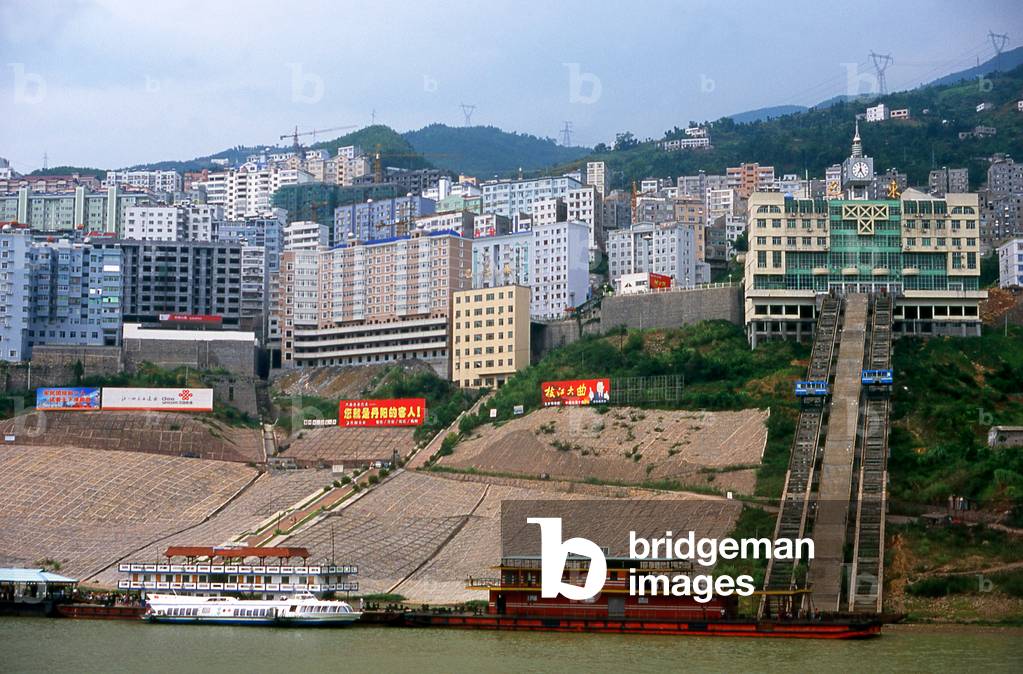 China: Badong, Yangtze (Yangzi) River, Hubei Province
