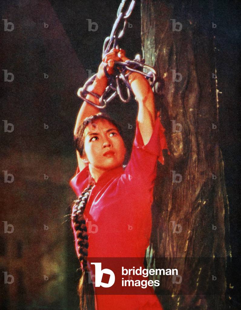 China: A scene from the revolutionary ballet 'The Red Detachment of Women' which came to symbolise the formulaic art style of the Cultural Revolution