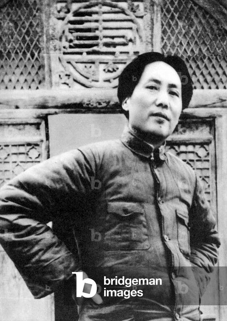 China: Mao Zedong (1893-1976) Chairman of the People's Republic of China, c. 1937.