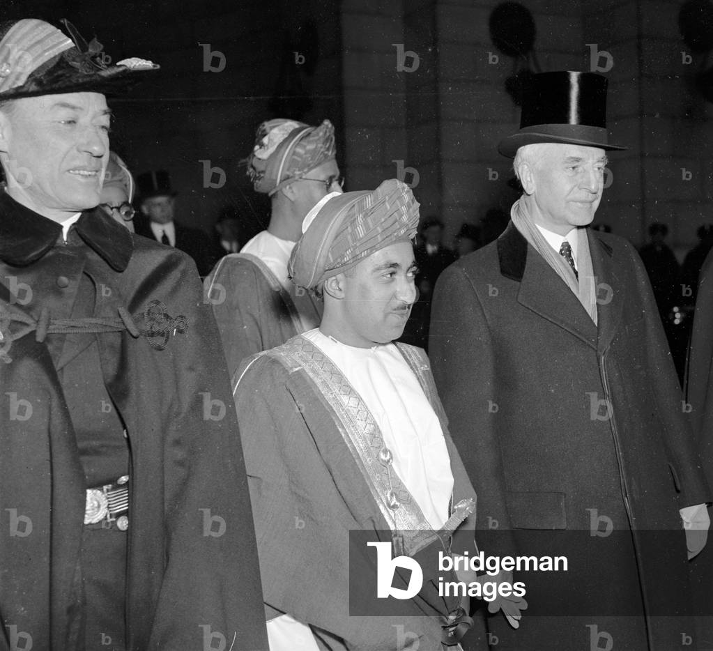 Oman: Sayyid bin Taimur, Sultan of Muscat and Oman (1932-1970), 1938