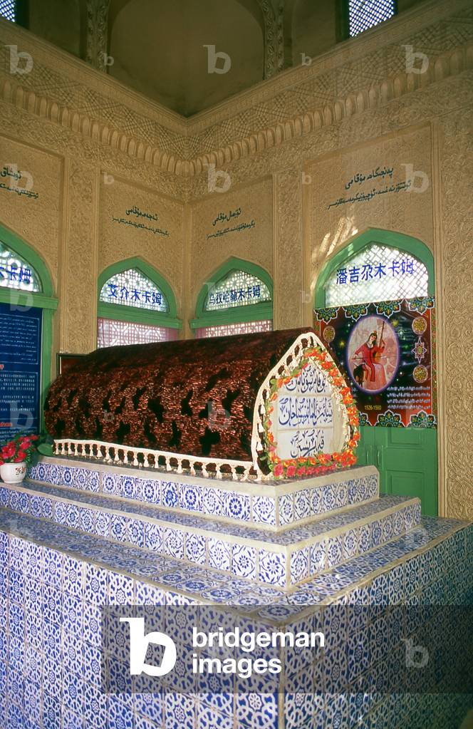 China: Amannisa Khan Mazar (Queen of Yarkand's tomb), Yarkand, Xinjiang Province