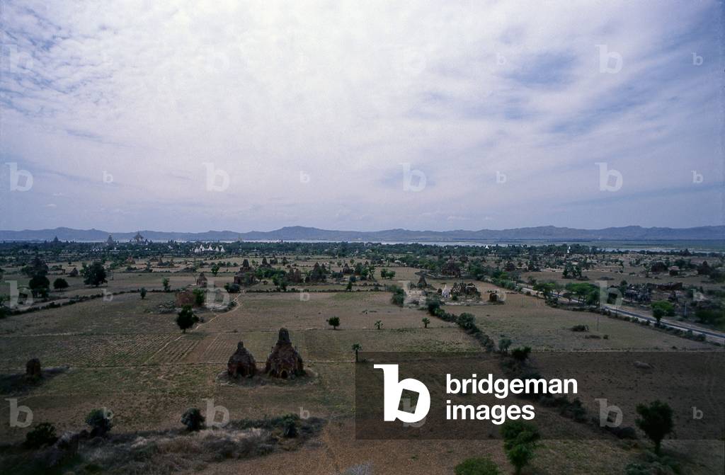 Burma: Temples stud the plain of Bagan (Pagan) Ancient City