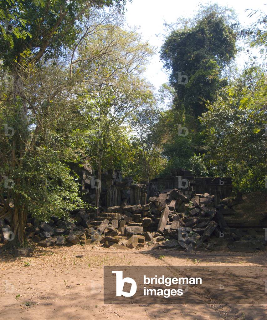 Cambodia: Beng Mealea (12th century Khmer temple), 40km east of the main group of temples at Angkor