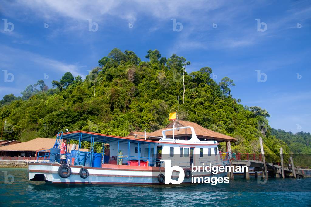 Thailand: Koh Ngai Resort Pier, Ko Hai, Trang Province