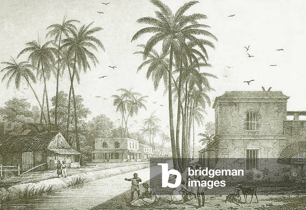 India: A scene in Pondicherry, late 17th century