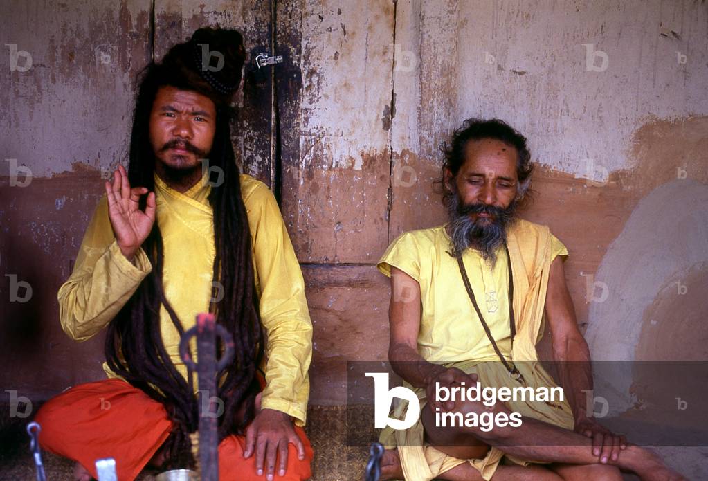 Nepal: Sadhus at Pashupatinath, Kathmandu