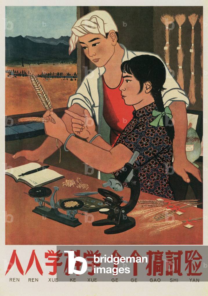 China: Everyone should study science, everyone should conduct experiments.  From the Great Leap Forward (1958-1961)
