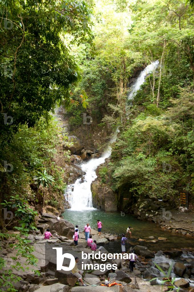 Thailand: Phlio waterfall, Nam Tok Phlio (Phliw) National Park, Chanthaburi Province