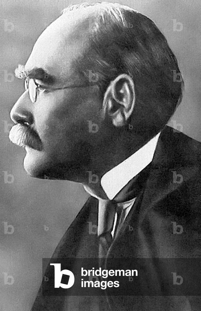 England / UK: English poet and novelist Rudyard Kipling (1865-1936), 1912