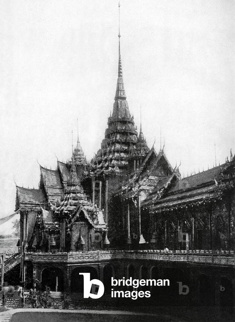 Thailand: The cremation site in Bangkok for a prince during the reign of King Chulalongkorn (1868 - 1910).