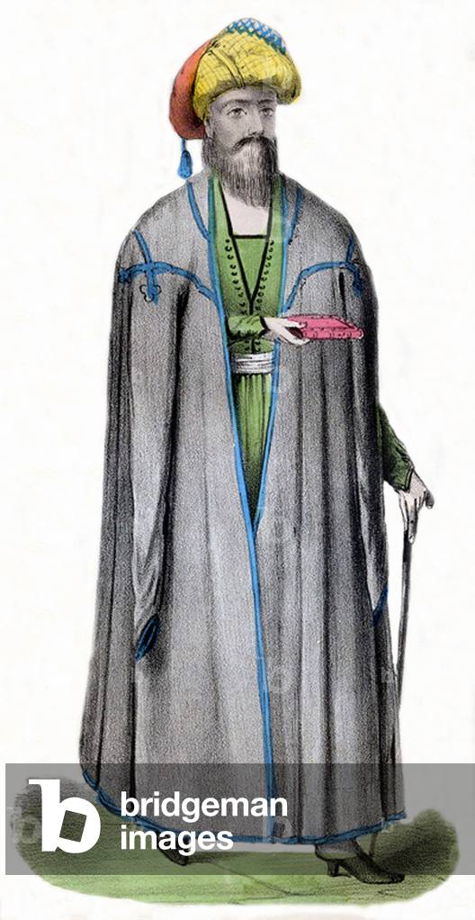 Iran: Mar Elias (Eliya), the Nestorian bishop of the Urmia Plain village of Geogtapa, c.1831.