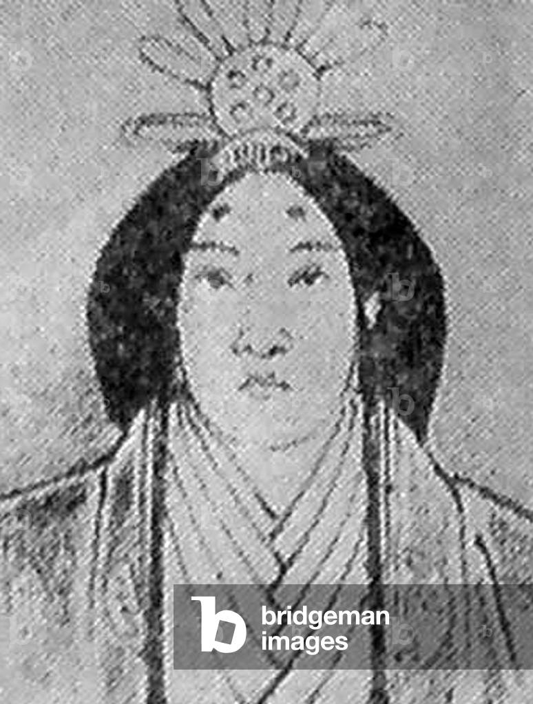 Japan: Empress Gemmei (660-721), 43rd imperial ruler of Japan.