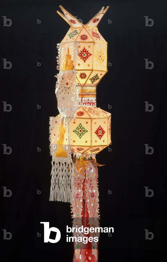 Thailand: Yi Peng Khom lantern, Loy Krathong Festival, Chiang Mai
