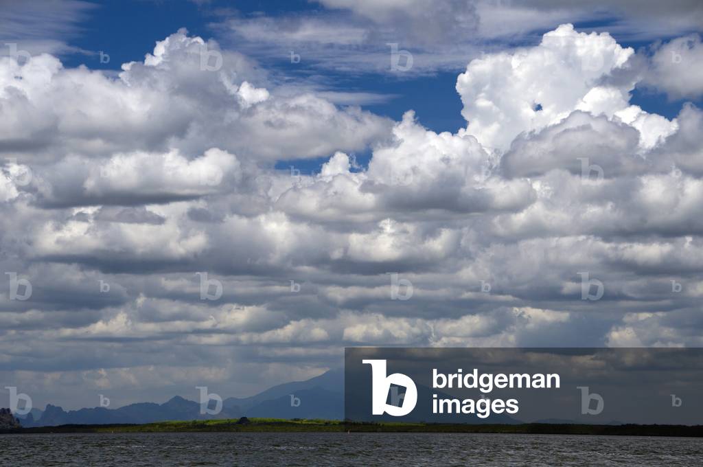 Thailand: A storm builds over the island of Ko Si Boya, Krabi Coast