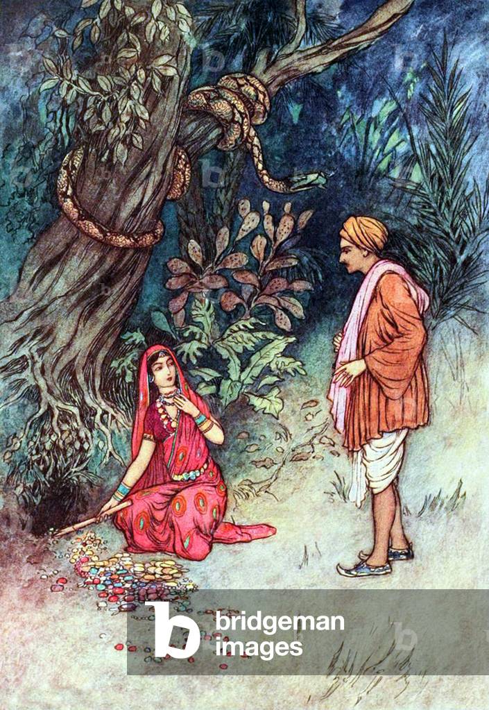 UK: 'Folk Tales of Bengal', Warwick Goble (1862-1943), 1912