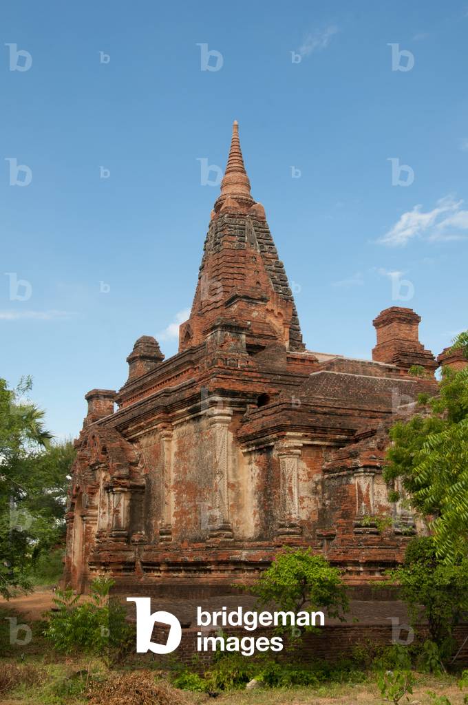 Burma / Myanmar: Gubyaukgyi Temple (c. 10th - 11th century), Bagan (Pagan) Ancient City