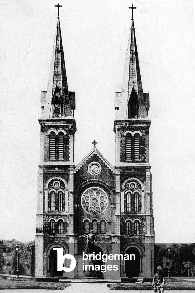 Vietnam: Notre Dame Cathedral, Saigon (Ho Chi Minh City) (early 20th century)