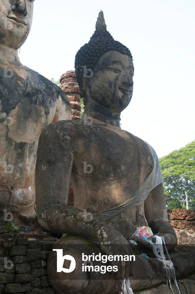 Thailand: Buddha, Wat Phra Si Rattana Mahathat Chaliang, Si Satchanalai Historical Park