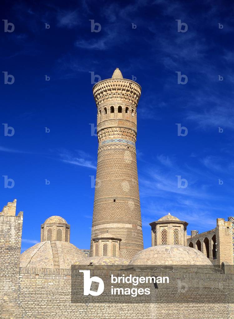 Uzbekistan: The Kalyan or Kalon Minaret also known as the 'Minaret of Death', Bukhara