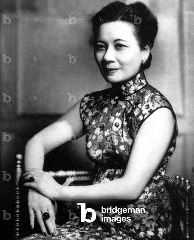 China: Soong May-ling or Mei-ling, also known as Madame Chiang Kai-shek (Song Meiling, 1898-2003), First Lady of the Republic of China (ROC) and wife of President Chiang Kai-shek