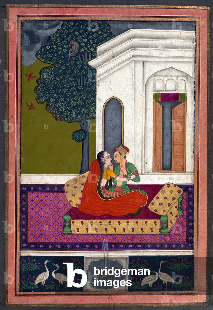 India: 'Bhairava Raga'. From an album or muraqqa' compiled in the Deccan in the late 19th century CE