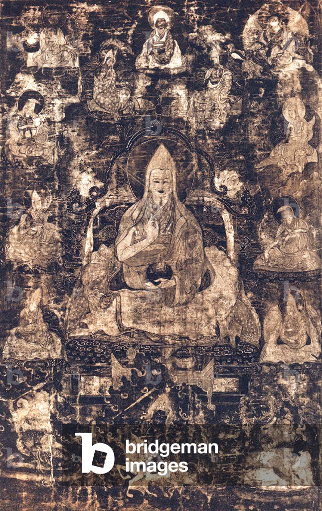 China / Tibet: Lobsang Chokyi Gyaltsen, 4th Panchen Lama (1570-1662).