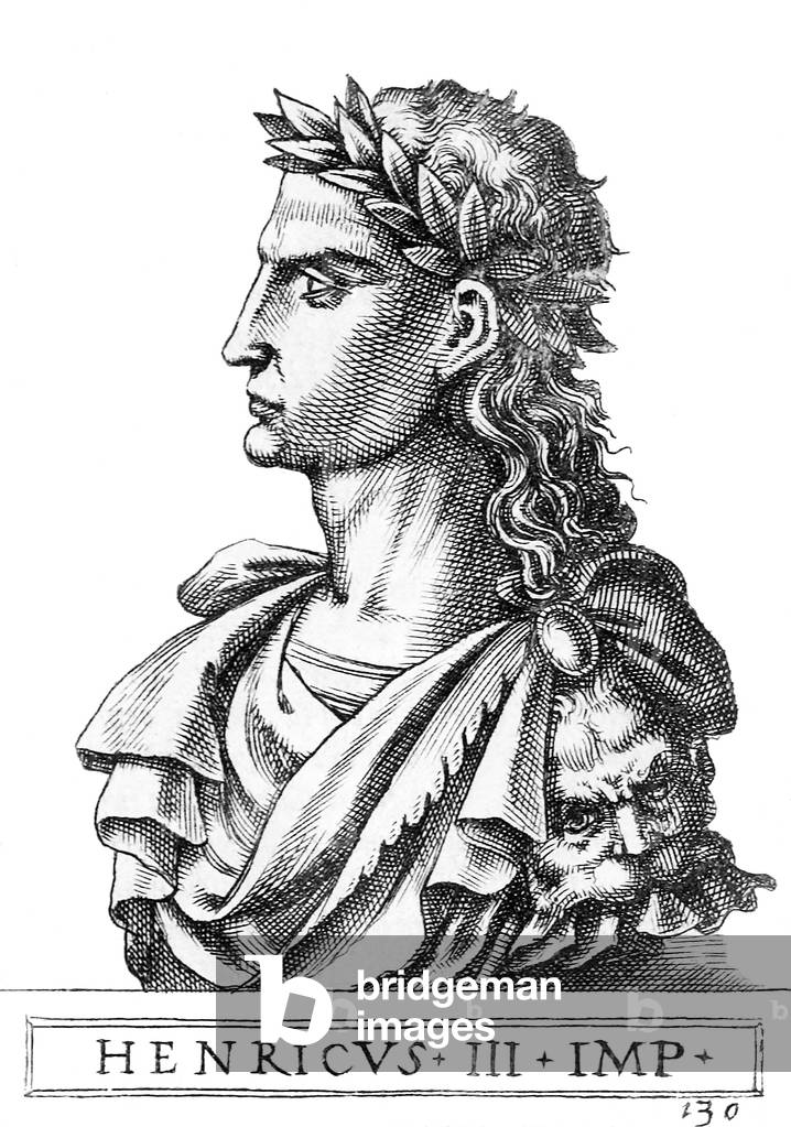 Germany: Henry III (1016-1056), 17th Holy Roman emperor, from the book 