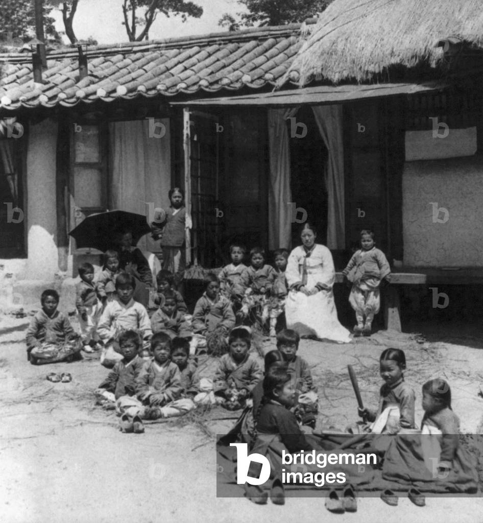 Korea: 'Christlike work in benighted Korea': Miss Peary's home for destitute and blind,  English mission, Seoul, early 20th century