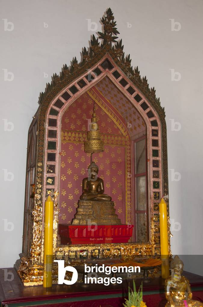 Thailand: A replica of the Phra Buddha Sihing image, Phra Buddha Sihing Shrine, Nakhon Sri Thammarat