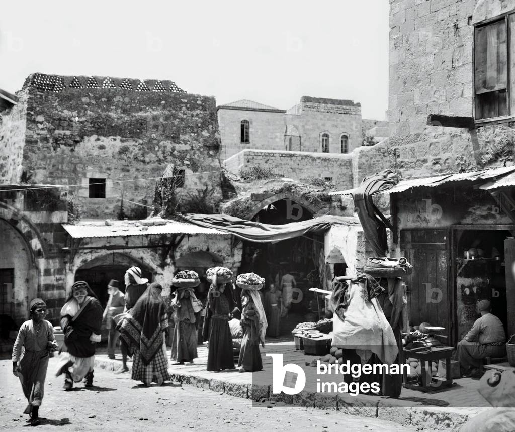 Palestine: The vicinity of Damascus Gate, c. 1905