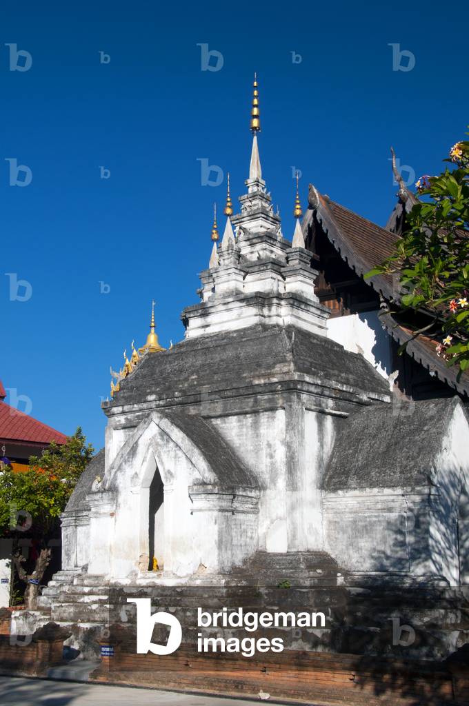 Thailand: Chedi, Wat Prasat, Chiang Mai