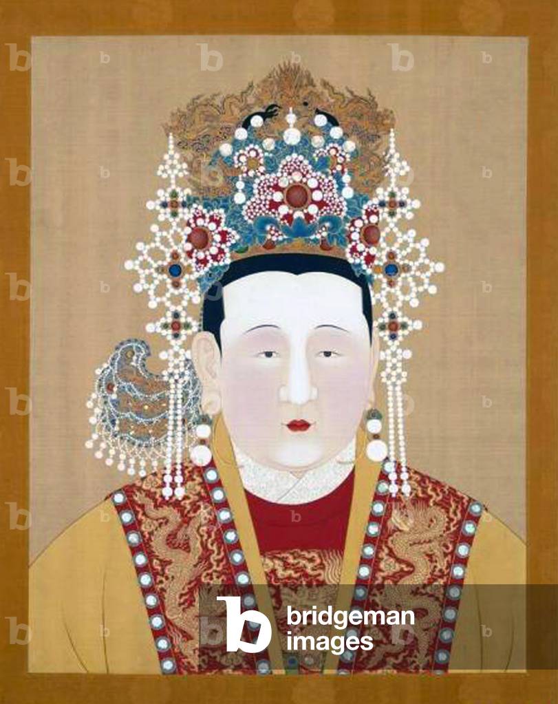 China: Empress Cheng Xiao Zhao, consort of the 4th Ming Emperor Hongxi (r. 1424-1425).