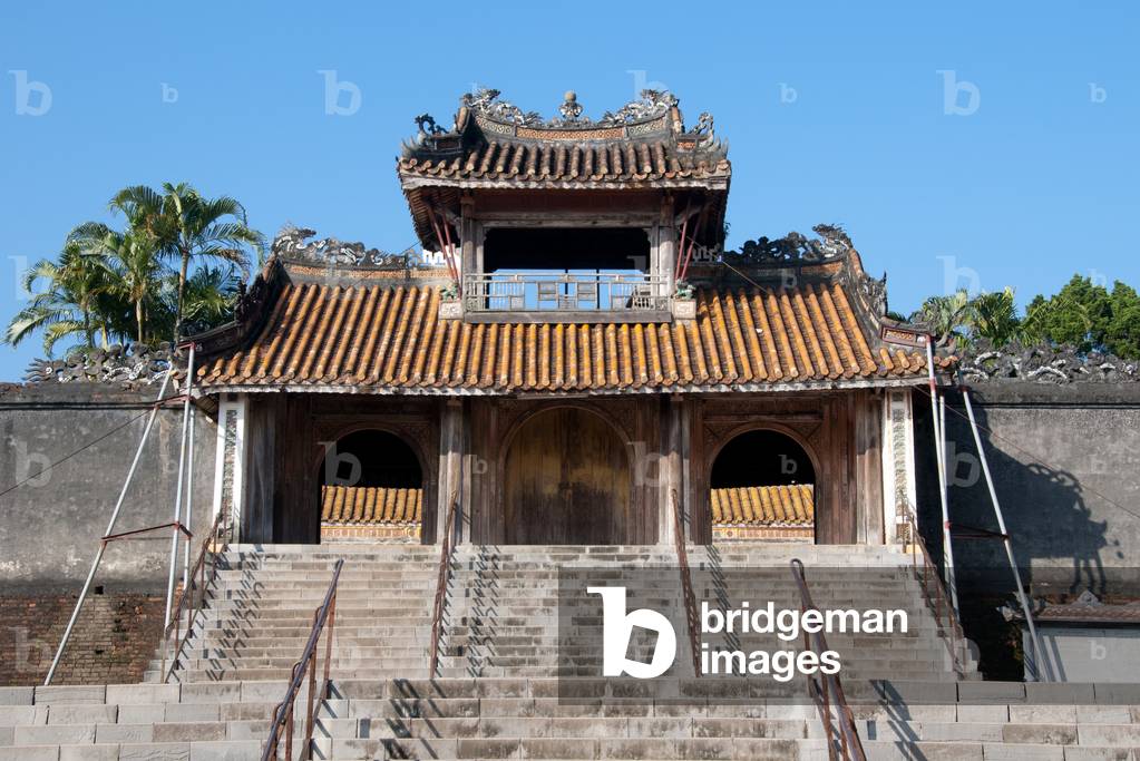 Vietnam: The Khiem Cung Gate at the Tomb of Emperor Tu Duc, Hue