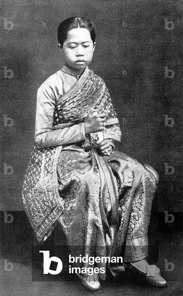Thailand: One of King Chulalongkorn's four main wives, late-19th century.
