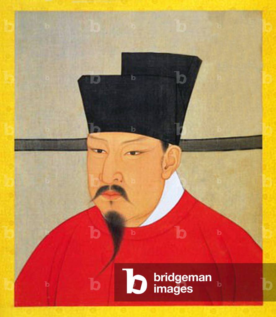 China: Emperor Shenzong (Zhao Xu), 6th ruler of the (Northern) Song Dynasty (r. 1067-1085).