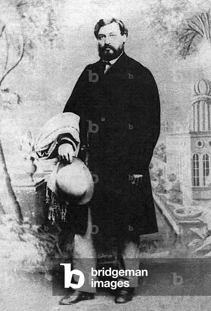 Poland / Palestine: Moses Wilhelm Shapira (1830-1884), Jerusalem antiquities dealer, forger and purveyor of fake Biblical artifacts, date not known but probably c. 1870