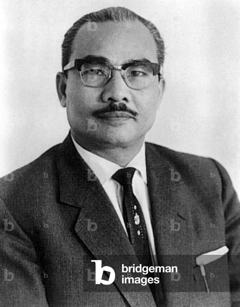 Laos: Prince Souphanouvong (1909-1995). Laos' 'Red Prince', pro-communist supporter of Ho Chi Minh. He was presiident of the Lao People's Democratic Republic from 1975 to 1991