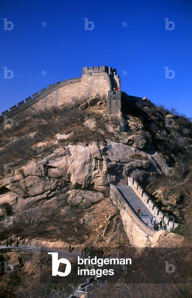 China: The Great Wall near Badaling, north of Beijing