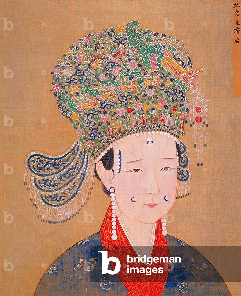 China: Empress Renhuai (died 1127), consort of Emperor Qinzong, 9th ruler of the Song Dynasty (r.1126-1127).