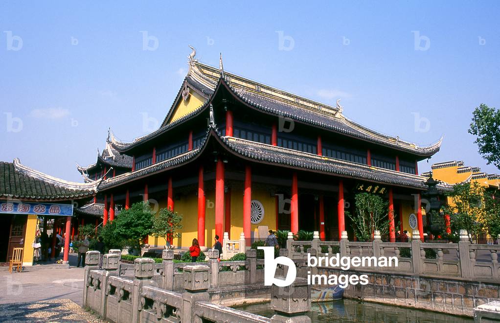 China: Chengxu Taoist Temple, Zhouzhuang, Jiangsu Province