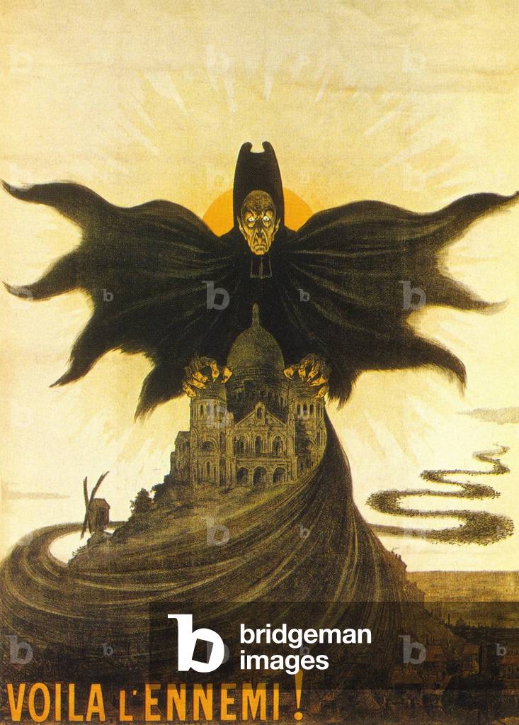France: Voila  l'Ennemi! ('There is the Enemy'), 1898 (poster)