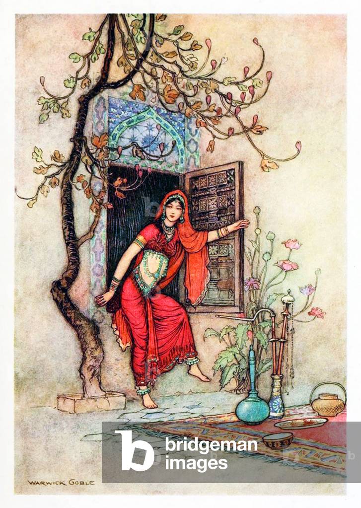 UK: 'The Story of Swet-Besanta','Folk Tales of Bengal', Warwick Goble (1862-1943), 1912
