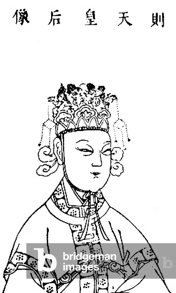 China: Wu Zetian ( 624-705), Empress Regnant of the Zhou Dynasty (690-705).